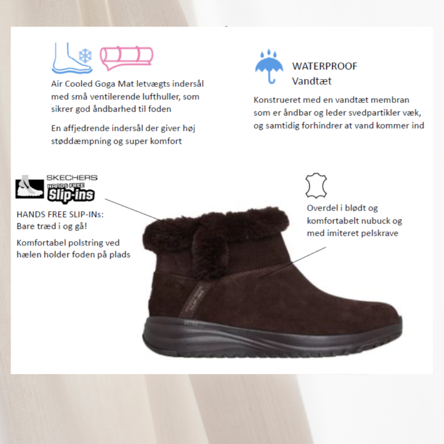Sådan holder du dine fødder tørre – Skechers vandtætte sko