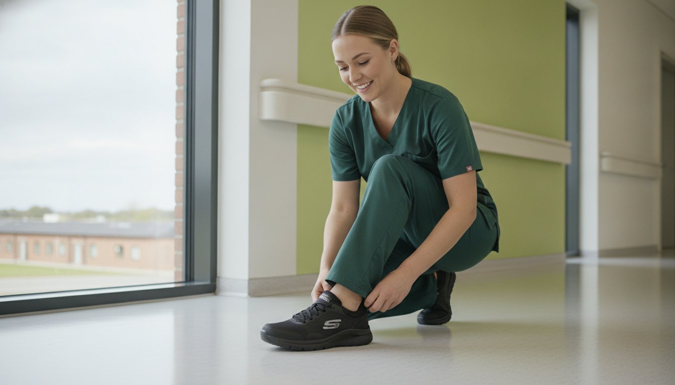 Skechers Work sko: Den ultimative guide til komfort på jobbet i 2026