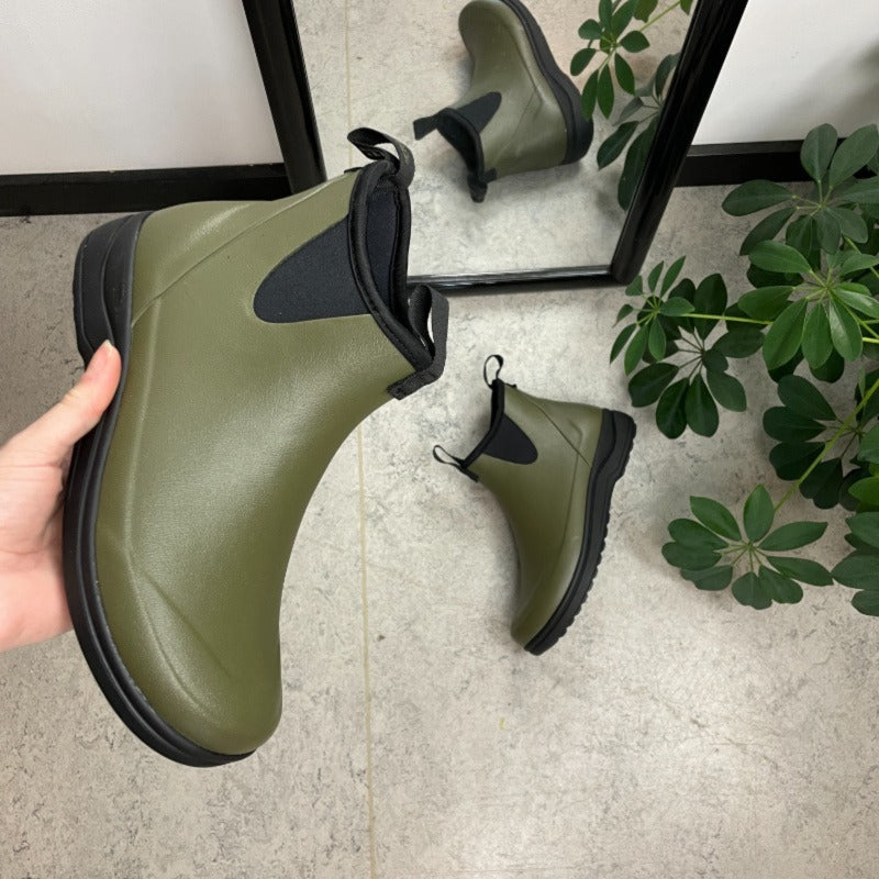 Grøn luksus gummistøvle med svangstøtte fra Green Comfort