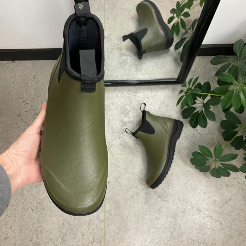 Grøn luksus gummistøvle med svangstøtte fra Green Comfort