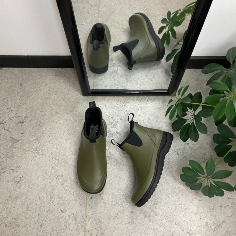 Grøn luksus gummistøvle med svangstøtte fra Green Comfort