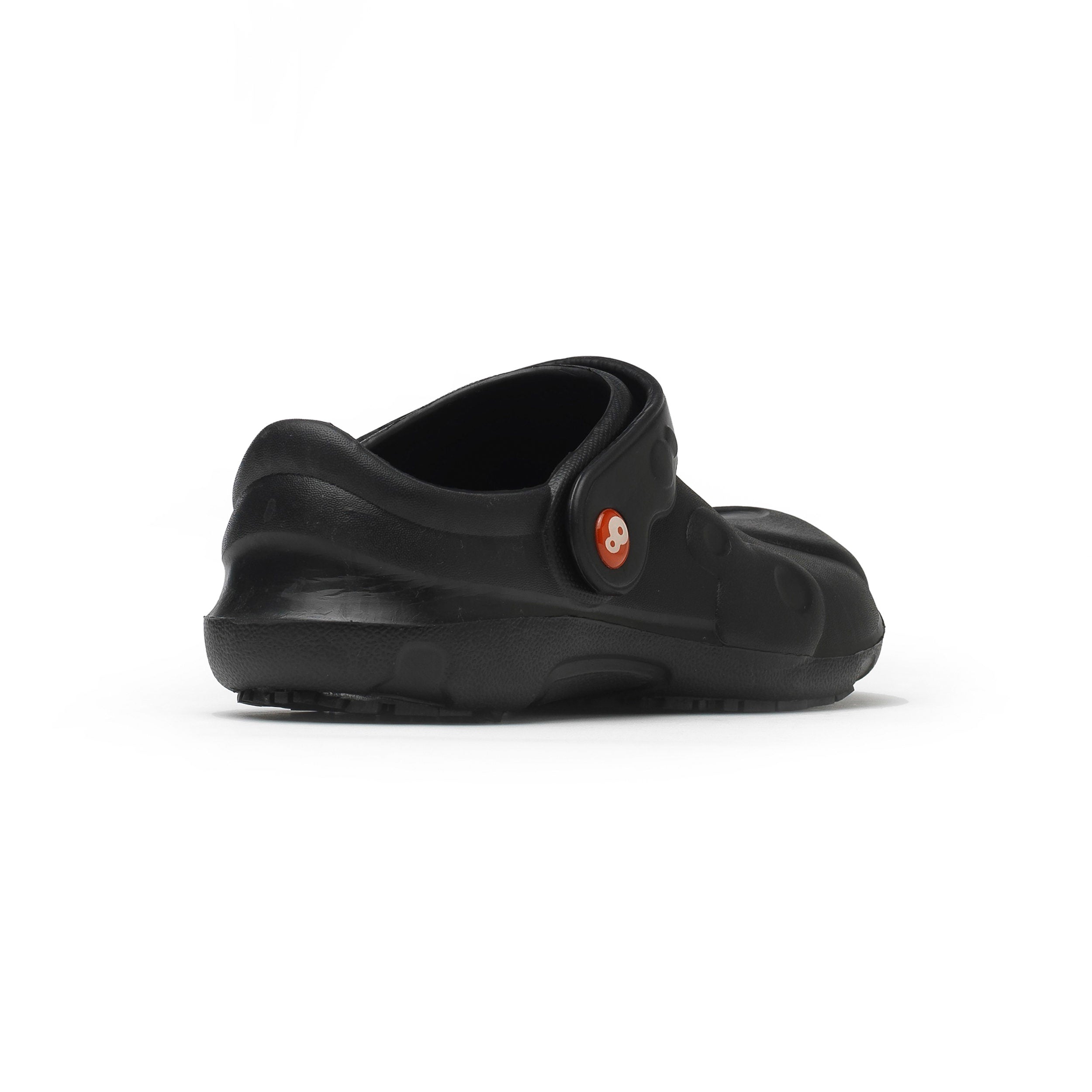 Skridsikker clog i sort som kan vaskes i maskine