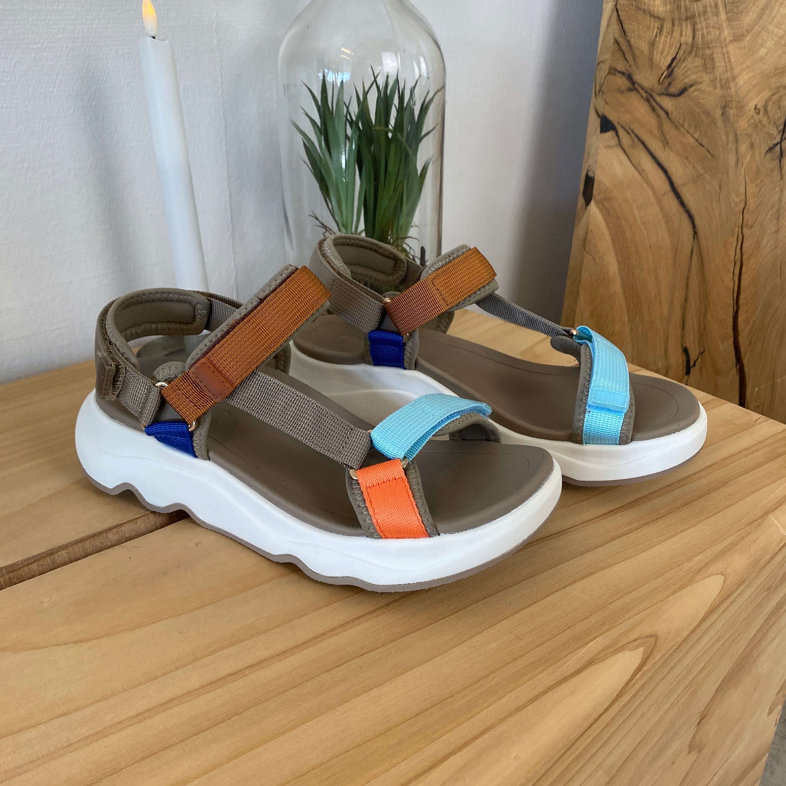Green Comfort sandal - Let, stødabsorberende sandal med optimal støtte hele dagen