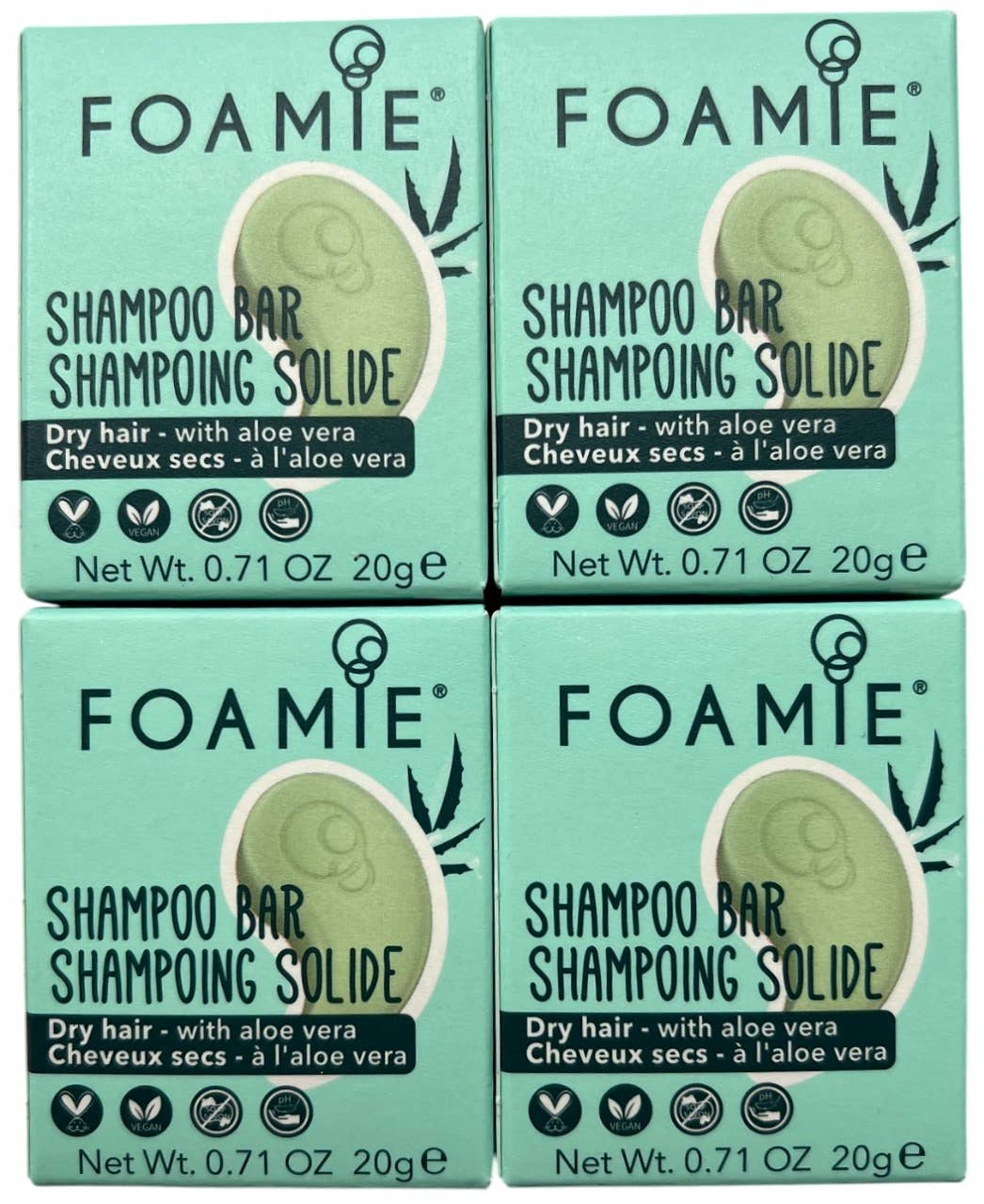 FOAMIE fast shampoo i rejsestørrelse
