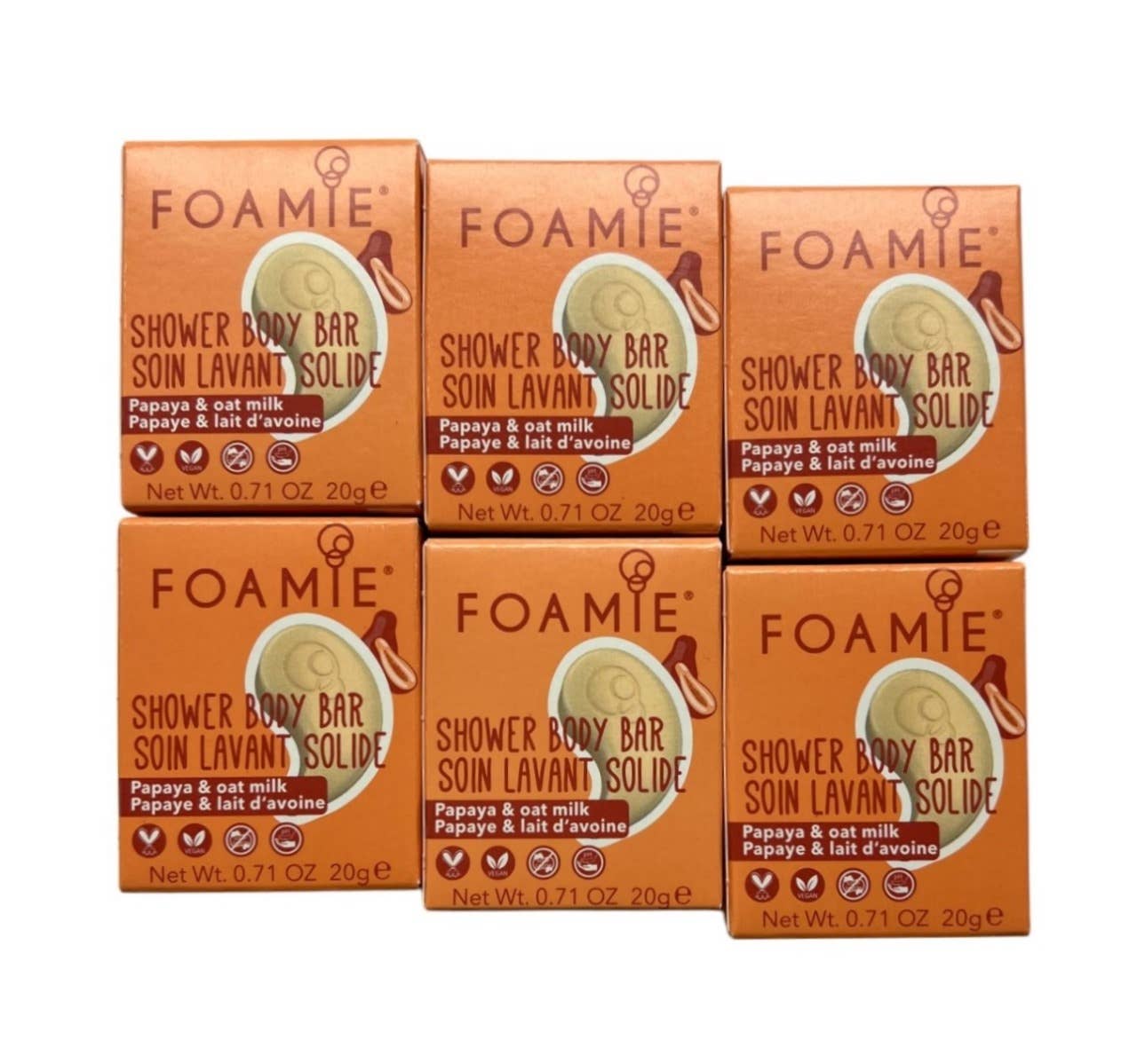 FOAMIE fast shampoo i rejsestørrelse