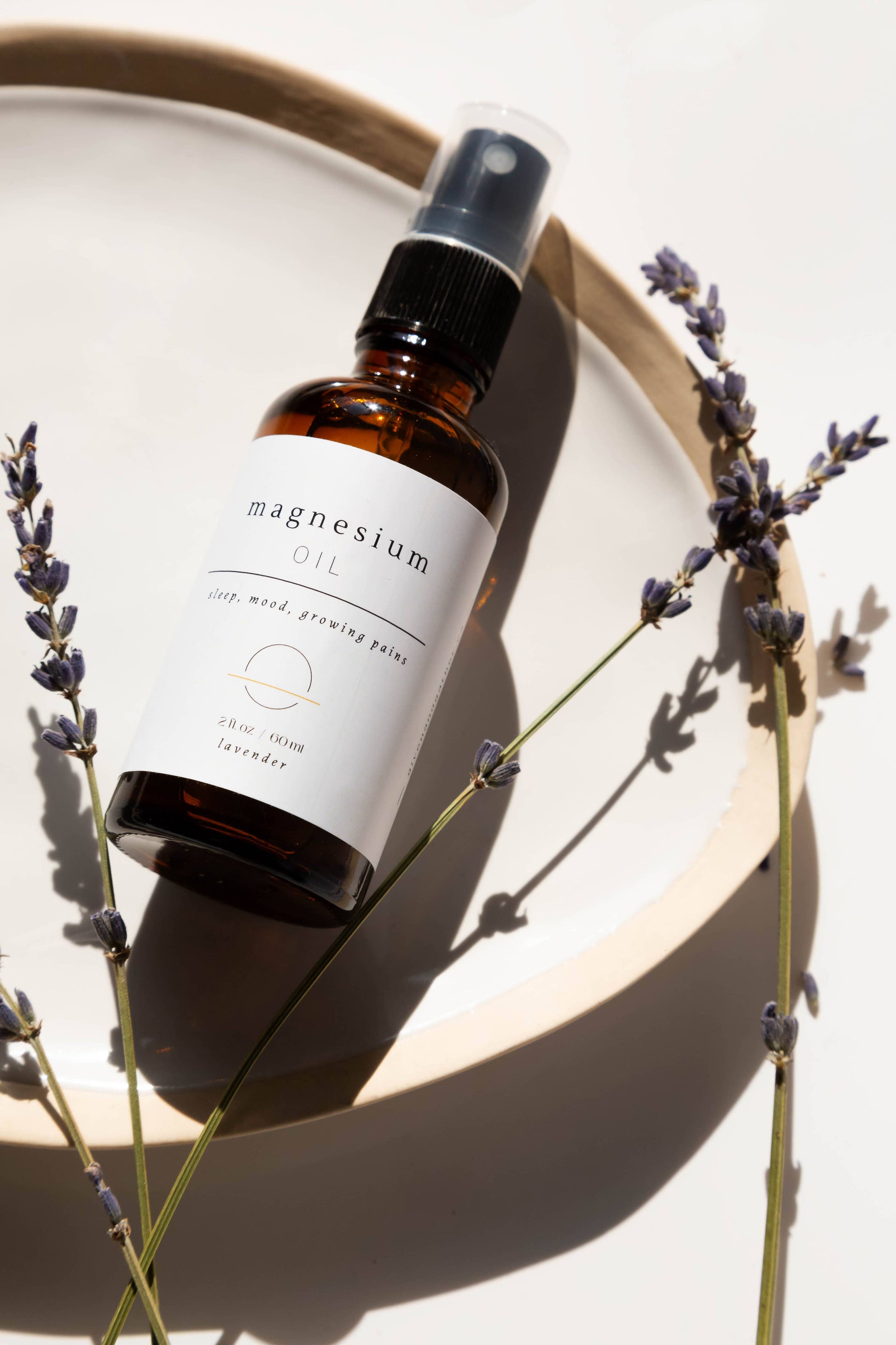 Magnesiumspray: Lavendel æterisk olie / 3,34 oz/100 ml