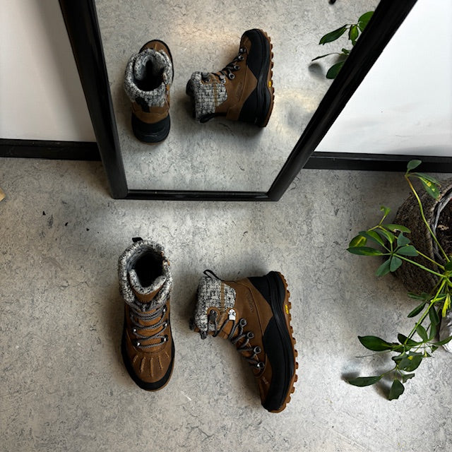 Brun, vandtæt, foret Merrell vandrestøvle