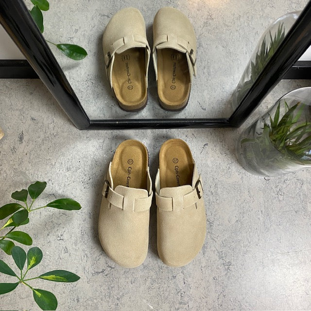 Beige clog sandal fra Cph-Copenhagen