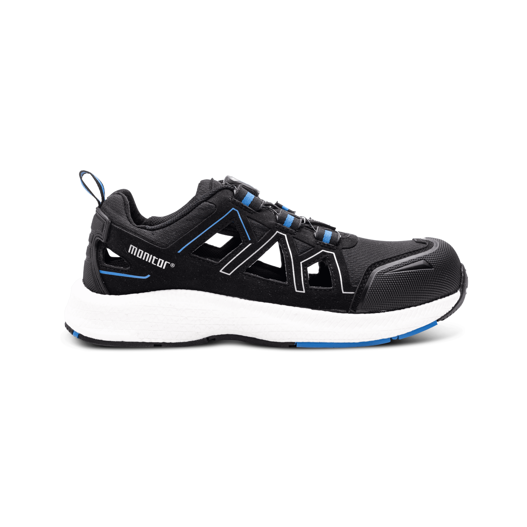 Arbejdssandal med tåværn.