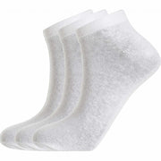 3 pack low cut strømper i hvid