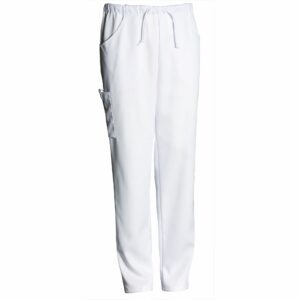Nybo Hvide Unisex Charismabukser, Bæredygtige, Elastik, Komfort