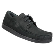 Sort moccasinsko i nubuck