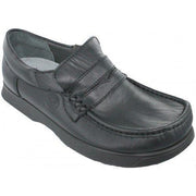 Sort moccasin hyttesko