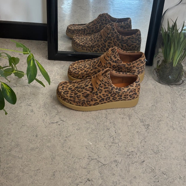 Leopard ruskindssko fra Nature