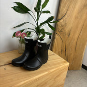 Sort Mols gummistøvle med lavt skaft