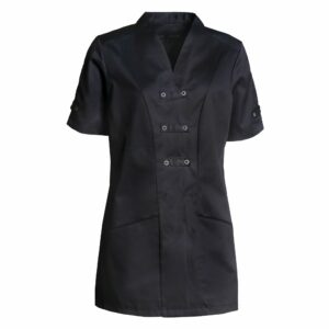 Nybo Sort Dametunika, Wellness, Stretch, Slidstærk, Komfort