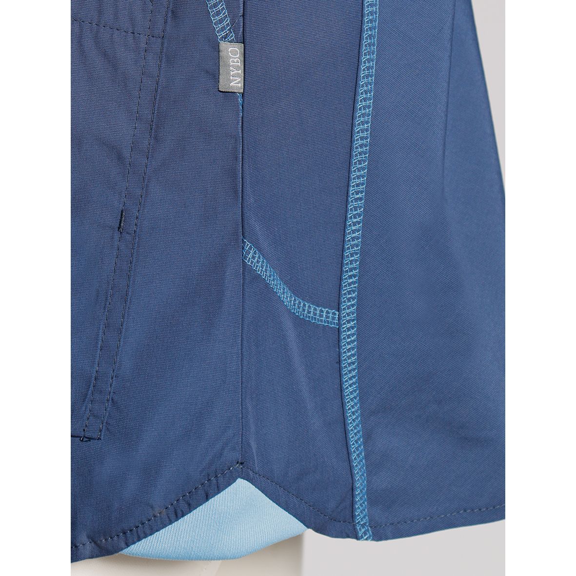 Nybo Navy Dame Sporty Tunika, Fleksibel, Taljeret, Praktiske Lommer