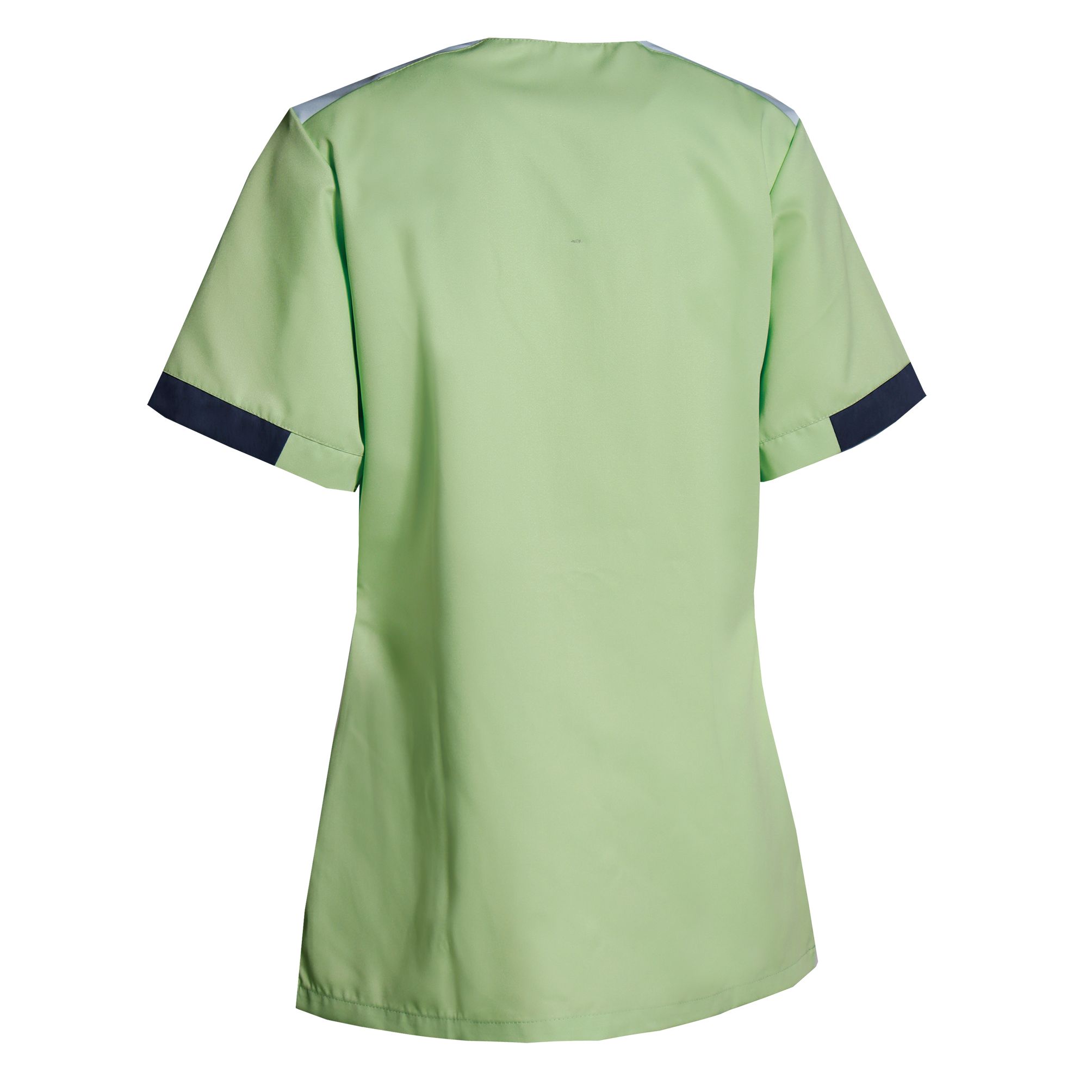 Nybo Lysegrøn/Navy/Lyseblå Dametunika Nova Premium Taljeret, Feminin Pasform, Optimal Bevægelsesfrihed