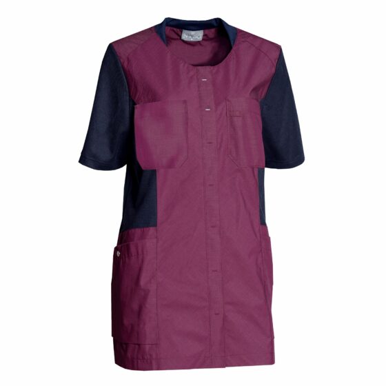 Nybo Bordeaux Dametunika, Sporty Mix, Åndbar, Stretch, Komfort