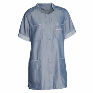 Nybo Navy Dame Comfort Dametunika, Kortærmet, Åndbar, Strækbar, Justerbar