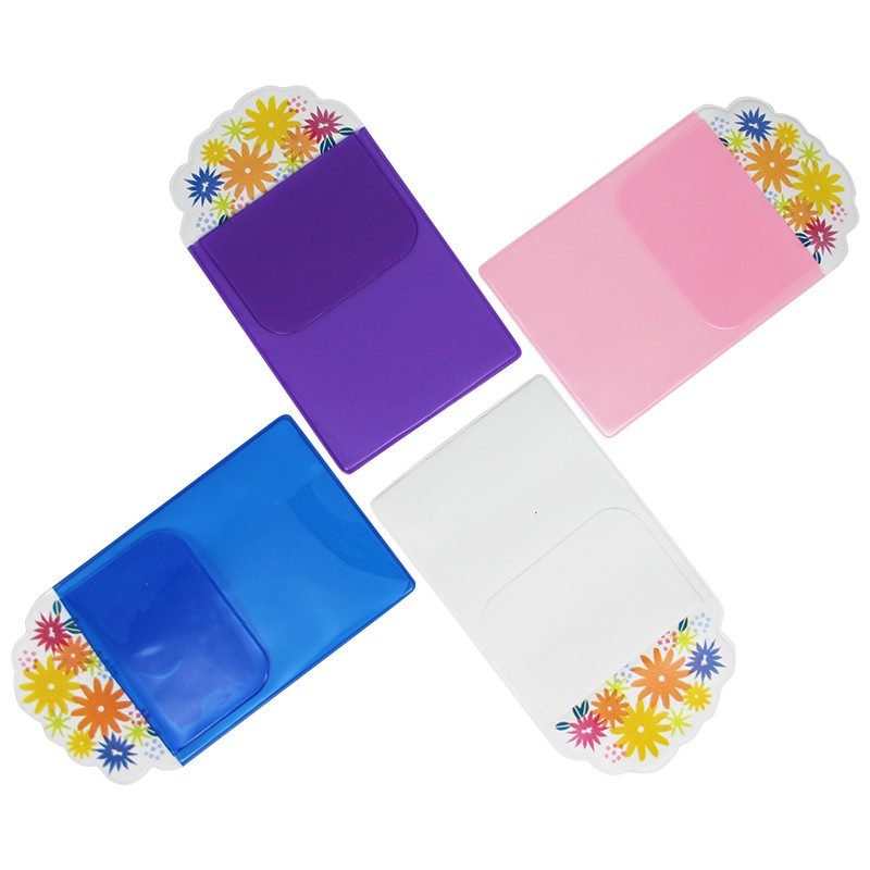 Lommebeskytter med blomster