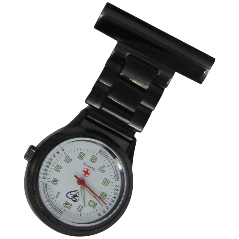 Sort metal sygeplejeur