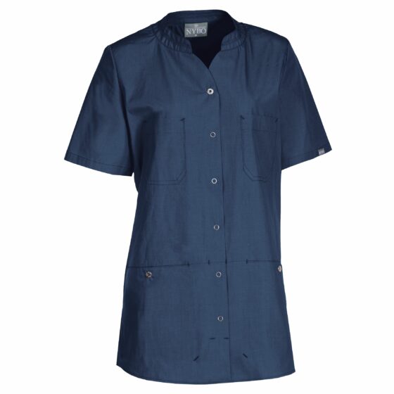 Nybo Navy Damebusseronne Nature, Stretch, Økologisk Bomuld