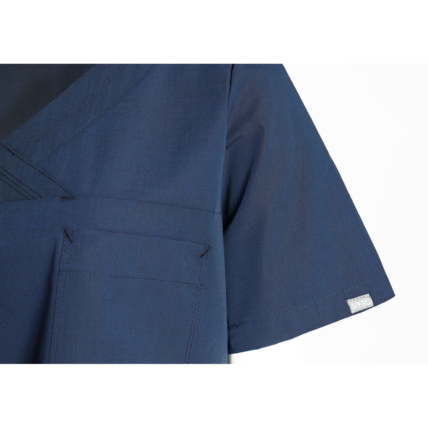 Nybo Navy Damebusseronne, Nature, Strækbar, Slidstærk, V-hals