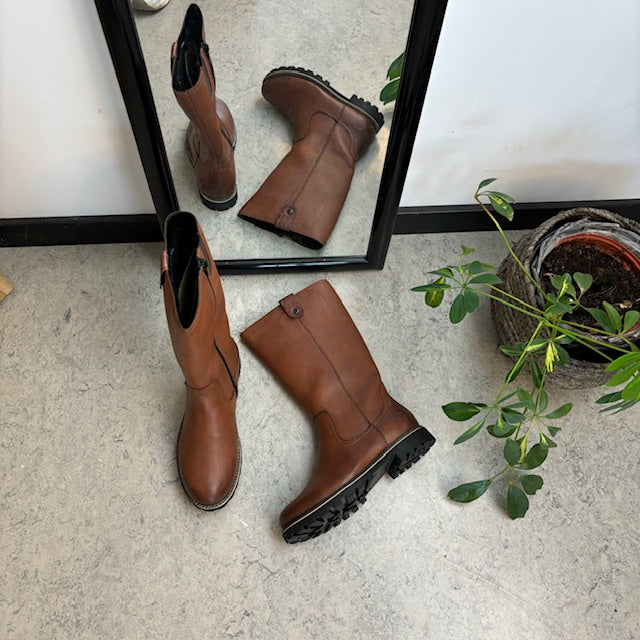 Remonte vinterstøvle med højt skaft og varmt for