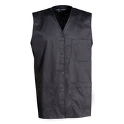 Nybo Sort Unisex Wellness Vest, Stretch, Komfort, Kort