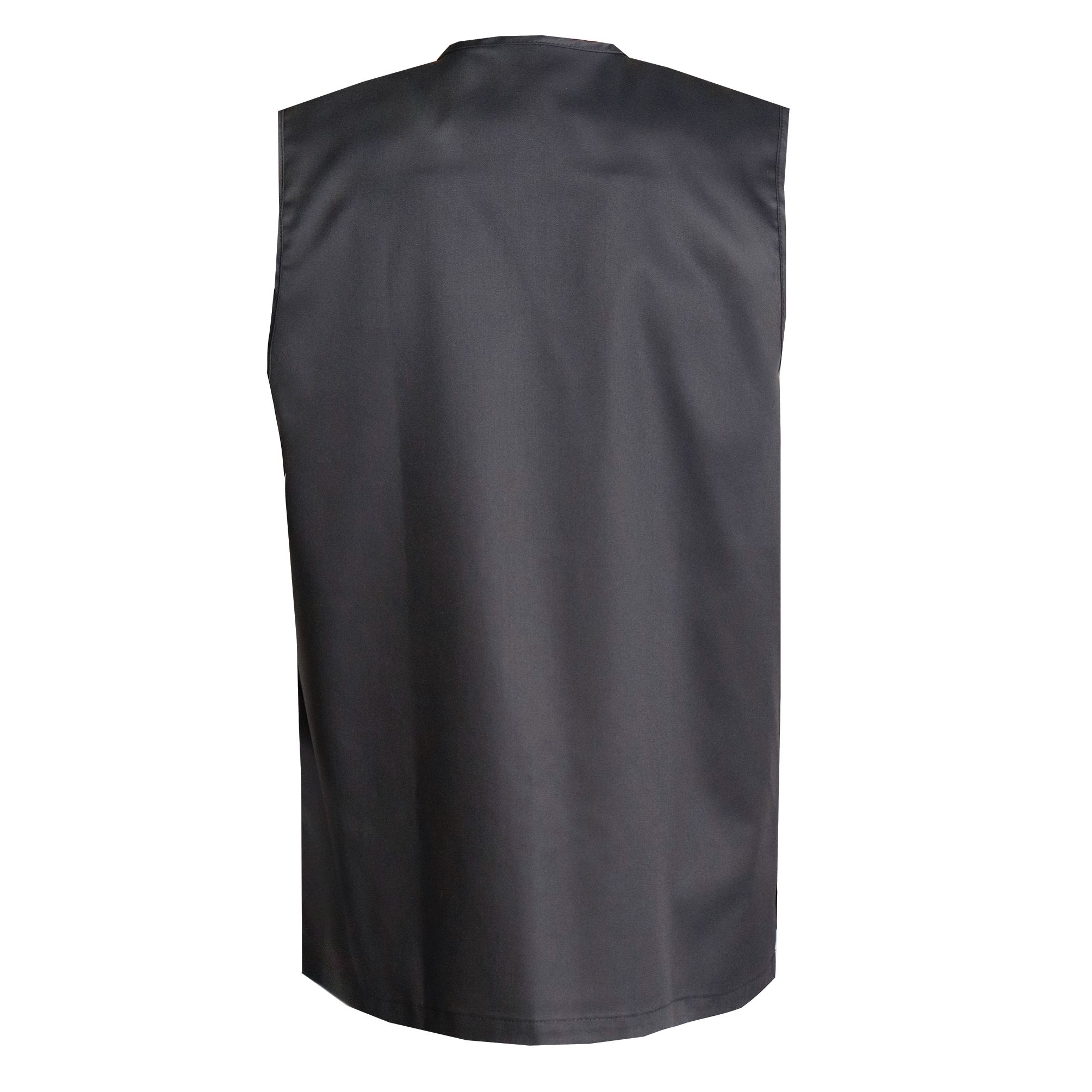 Nybo Sort Unisex Wellness Vest, Stretch, Komfort, Kort