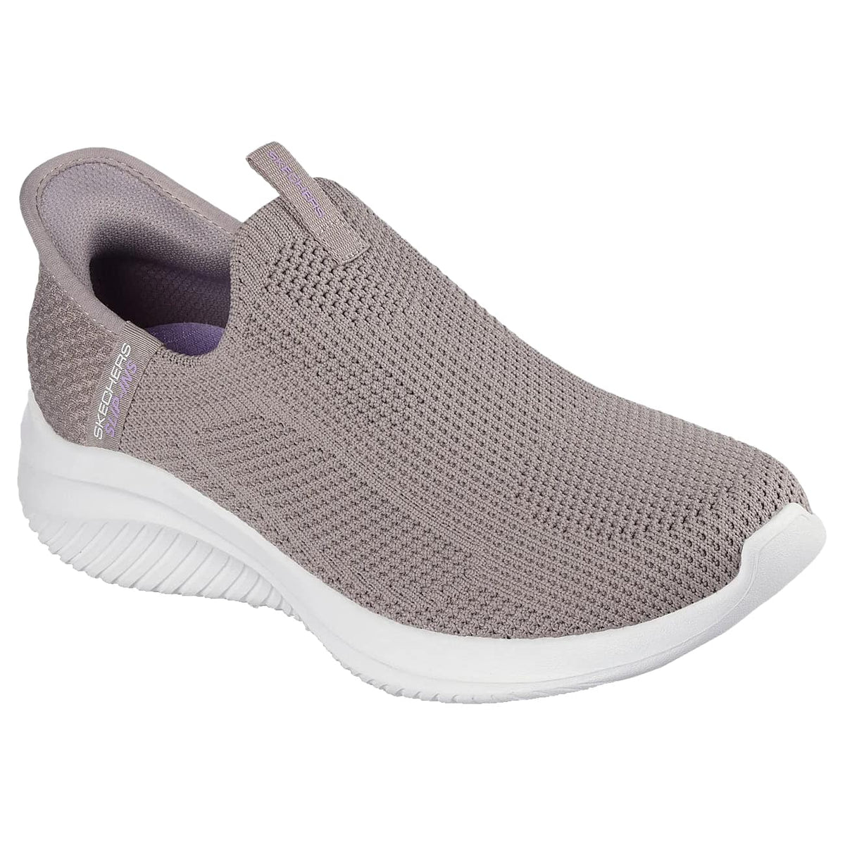 Beige hyttesko fra Skechers