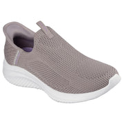 Beige hyttesko fra Skechers