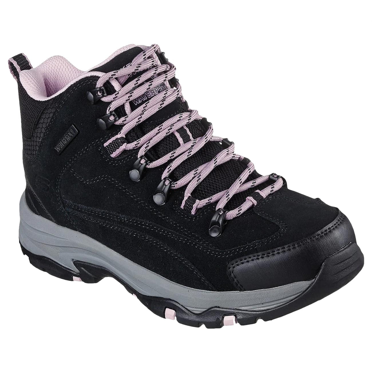 Sort vandtæt støvle fra Skechers