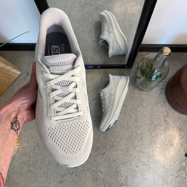 Hvide Skechers Slip-Ins til herre