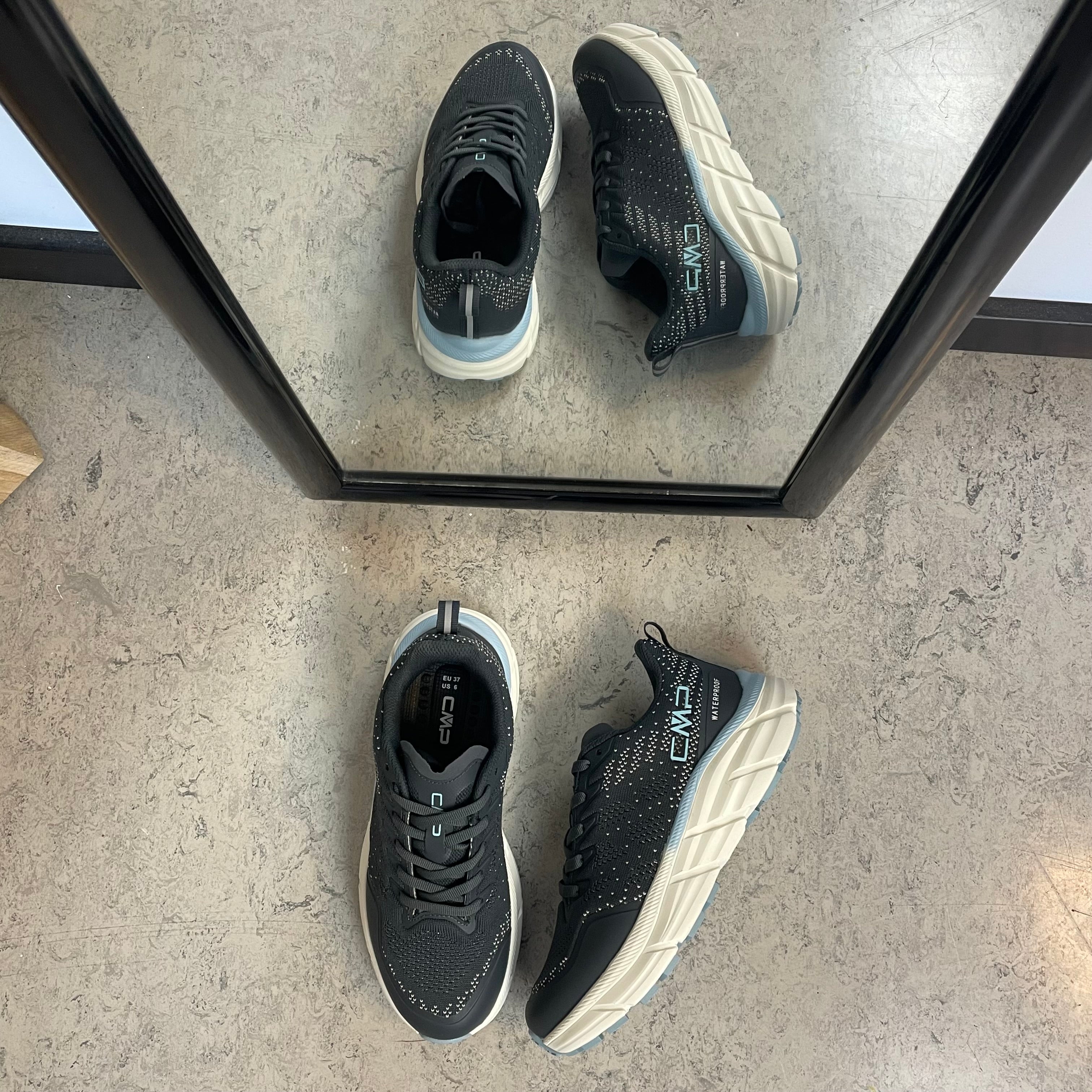 CMP Rahmsy WP – grå vandtæt sneaker med stødabsorbering