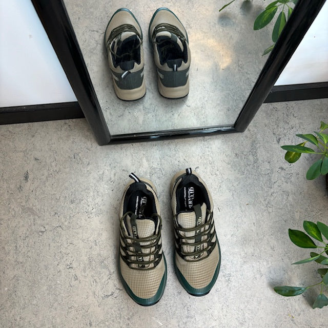 Brun vandtæt sko fra Green Comfort med masser af svangstøtte