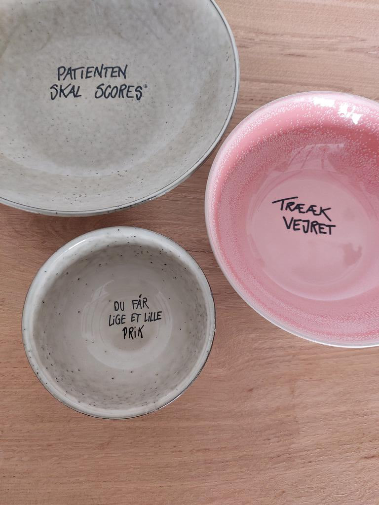 Skål, grå, 7xø13 cm