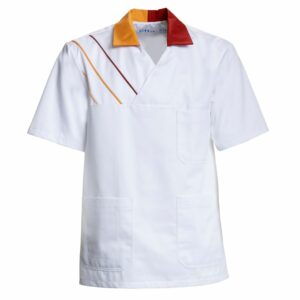 Nybo Hvid/Orange/Rød Unisex Feel Free Busseronne, Unisex, Med Lommer