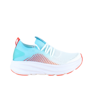 Turkis/hvid Step-on sko fra Rugged Gear