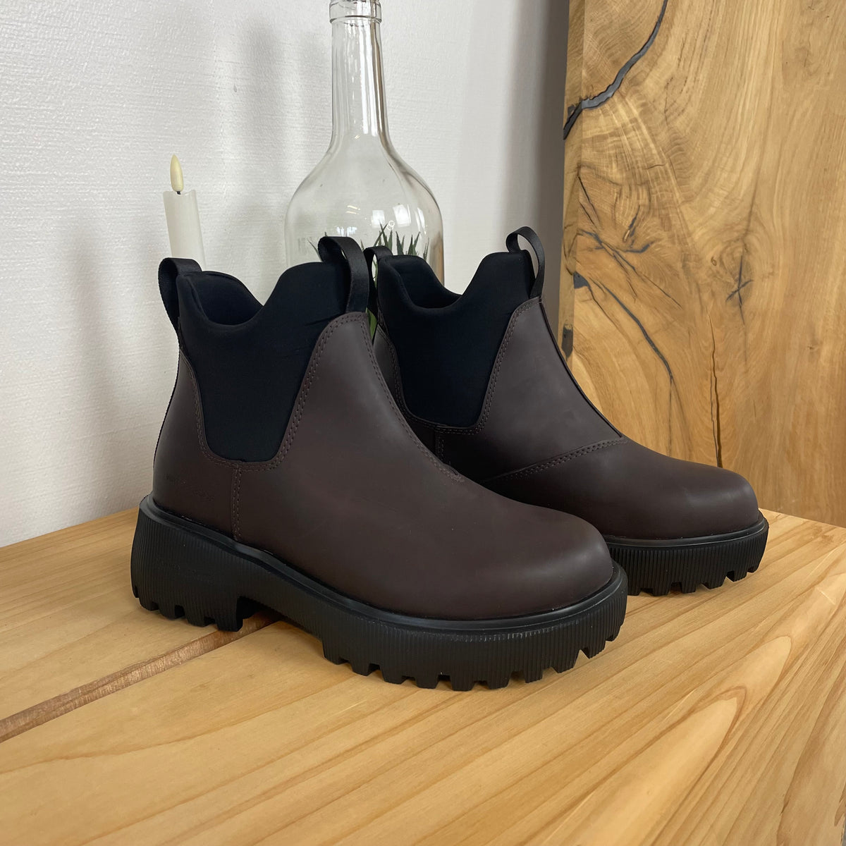 WODEN Isabella Waterproof – let vandtæt gummistøvle med stødabsorberende komfort