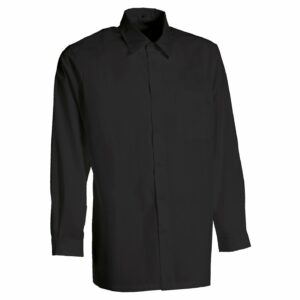 Nybo Sort Herreskjorte Performance, Langærmet, Slidstærk