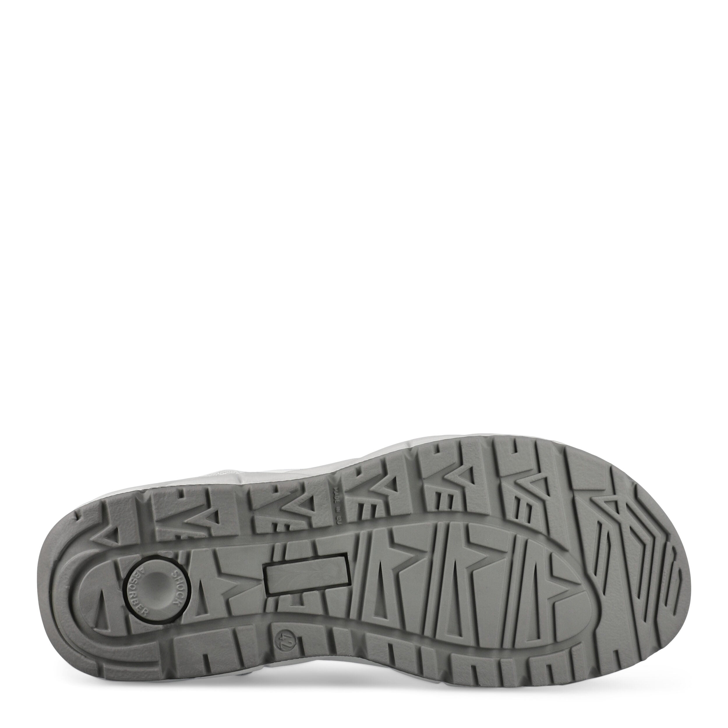 Hvid arbejdssandal i slidstærkt materiale og med god komfort