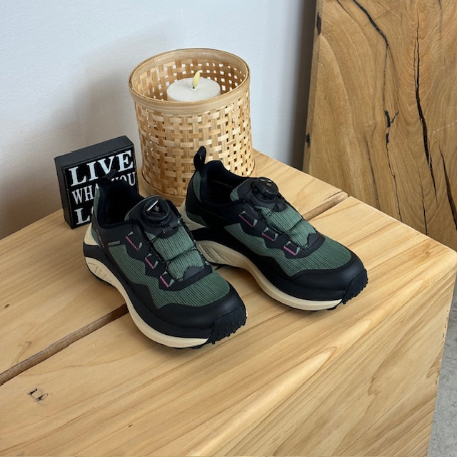 Mørkegrønne, vandtætte vandresko fra CMP med Boa-lukning