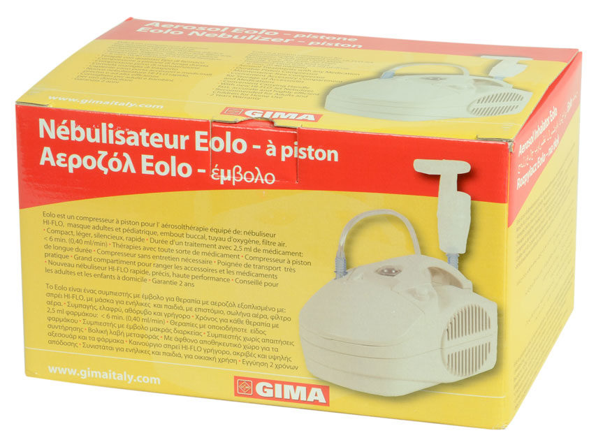 EOLO nebulisator/medicin forstøver