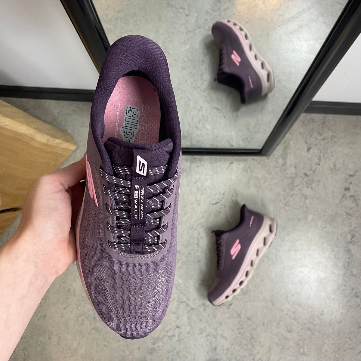 Skechers GO WALK Glide-Step 2.0 - Slip-in komfortsko med stødabsorbering