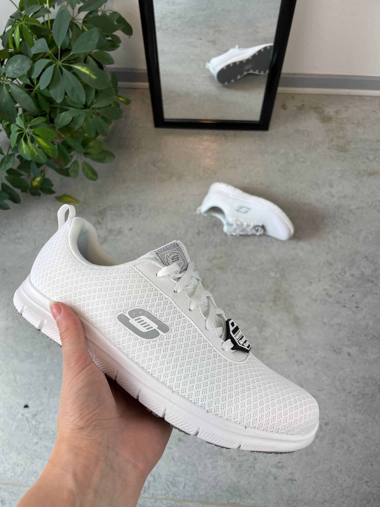 Skechers Work arbejdssko med bred pasform – CE-godkendt, skridhæmmende sål & Memory Foam komfort