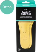 2GO ortopædisk 3/4 sål i læder med pelotte