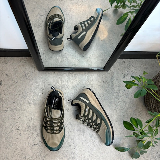 Brun vandtæt sko fra Green Comfort med masser af svangstøtte