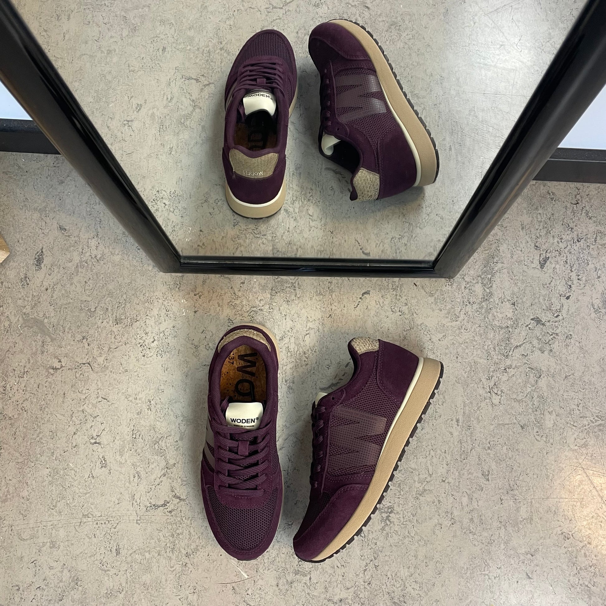 Woden Ydun Icon II – lyngfarvet sneaker med let & luftig komfort